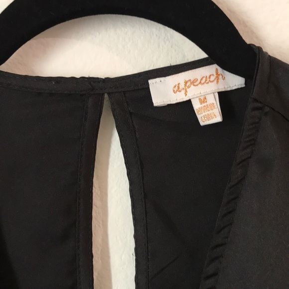 Forever 21 Satin Cutout Bodysuit - Picture 3 of 6